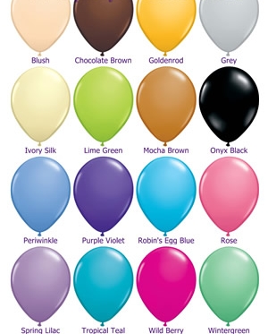 Balloon Colours